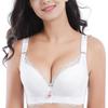 Push Up Lace Bra for Women Plus Size Underweire Bras Padded Bra T-shirt Brassiere Sexy Ladies Lingerie 34-48