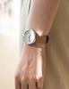 Maven Watches 34mm Artisan Series Minimalist Fashion Watch Camel (Drizzle 34mm)