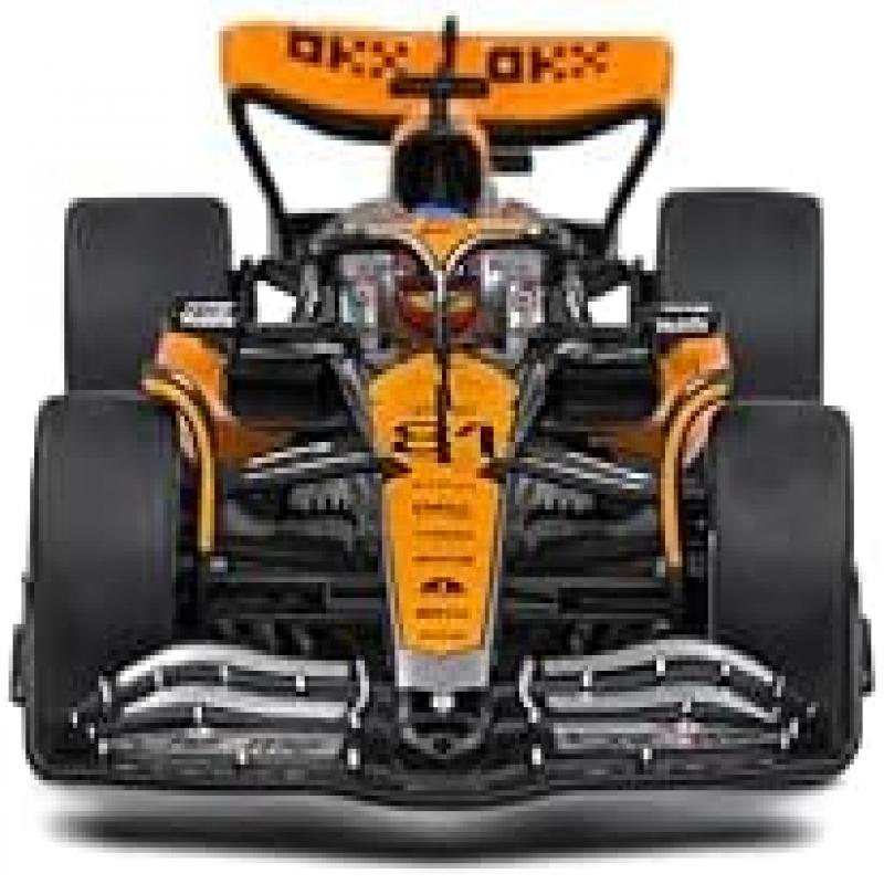 Solido 1:43 McLaren MCL60 British Grand Prix Oscar Piastri F1 Car Model Diecast Collectible