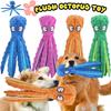 Pet  Dog Toy Voice Octopus Shell Puzzle Toy Bite Resistant Interactive Pet Dog Teeth Cleaning Chew Toy Pet Supplies