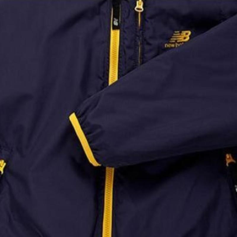 New Balance Unisex Reversible Duck Down Padded Jumper Yellow