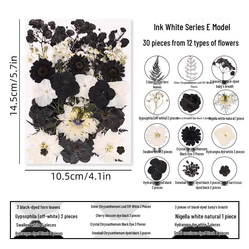DIY Dried Flower Specimen Sticker Set for Kids: Handmade Pressed Flower Frames & Resin Bookmark Craft Kit