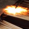 Carbonized Wood Garden Fence