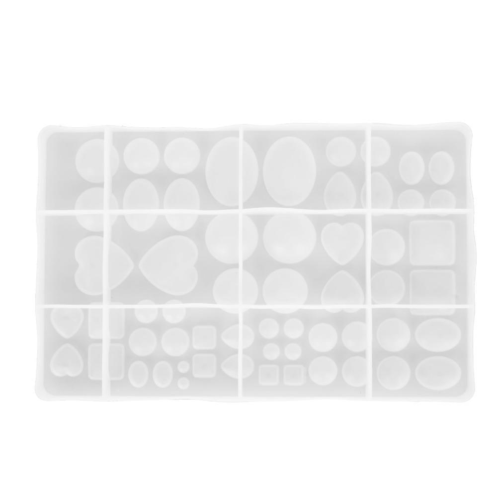 

Soft Silicone Silicone Jewelry Mould Transparency Resin Necklace Mould Earring Mould DIY Crafting