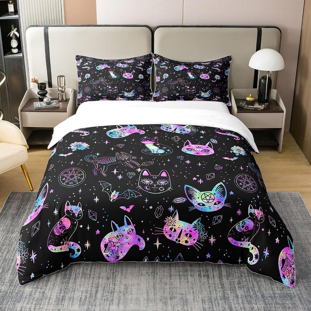 Set Piumone Set Biancheria da Letto Set Copripiumone 3 Pezzi Palloncino ad Aria