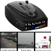 Vehicle Radar Detector with Speed Warning, Supports Mobile Cameras & 3-Language Voice (Chinese, English, Russian)