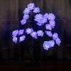 Pink Rose Flower Tree Lights 24LED USB Charge Table Lamp Fairy Night Light Home Party Christmas Wedding Bedroom Decoration Gift
