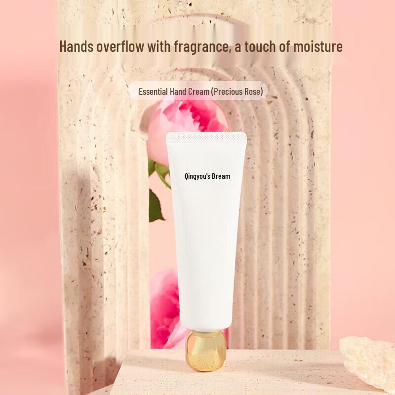 

Qingyou Zhimeng Precious Rose Essence Hand Cream