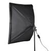 Studio Photography Softbox Kit with 50x70cm Softbox * 1 + 2M Metal Tripod Stand * 1 for Live Streaming Portrait Product