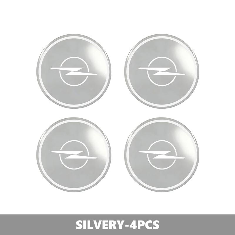4Pcs Car Styling Wheel Center Caps Badge Tire Hub Sticker Decor For Opel Insignia Astra G J F K Vectra C H Corsa C B D Omega