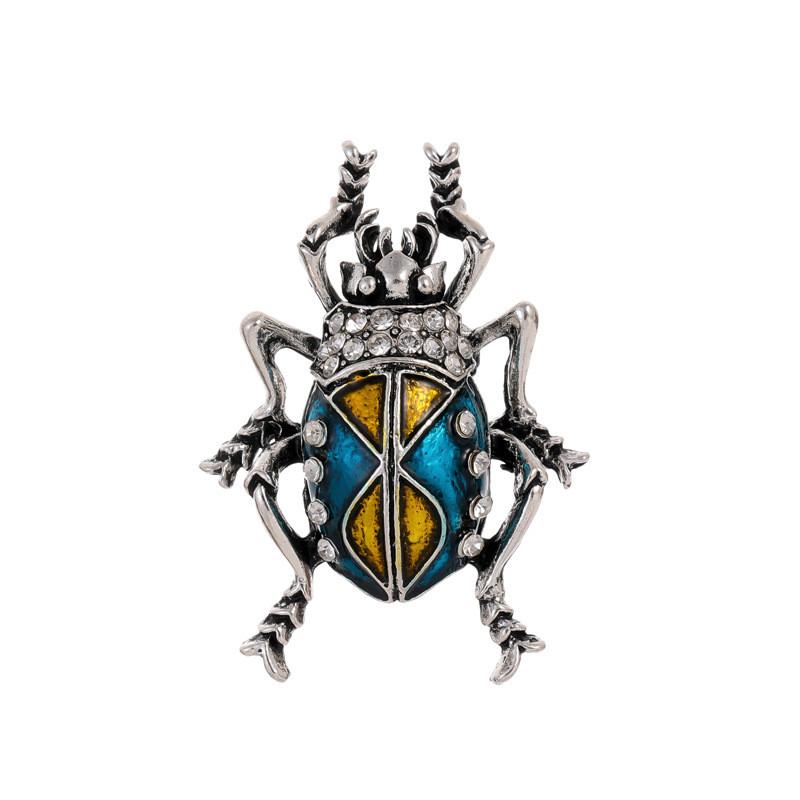 Insektenbrosche aus galvanisierter Zinklegierung für Damen und Herren (Sommer)