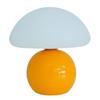 Cream Ceramic Mushroom Night Light LED Dimmable Bedside Lamp Warm Decor Lighting
