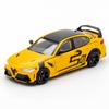 QGDM1 DCT 1/64 Alfa Romeo Giulia GTAm Model Sports Car Vintage Cars Diecast Vehicle Collection Toy for Adults