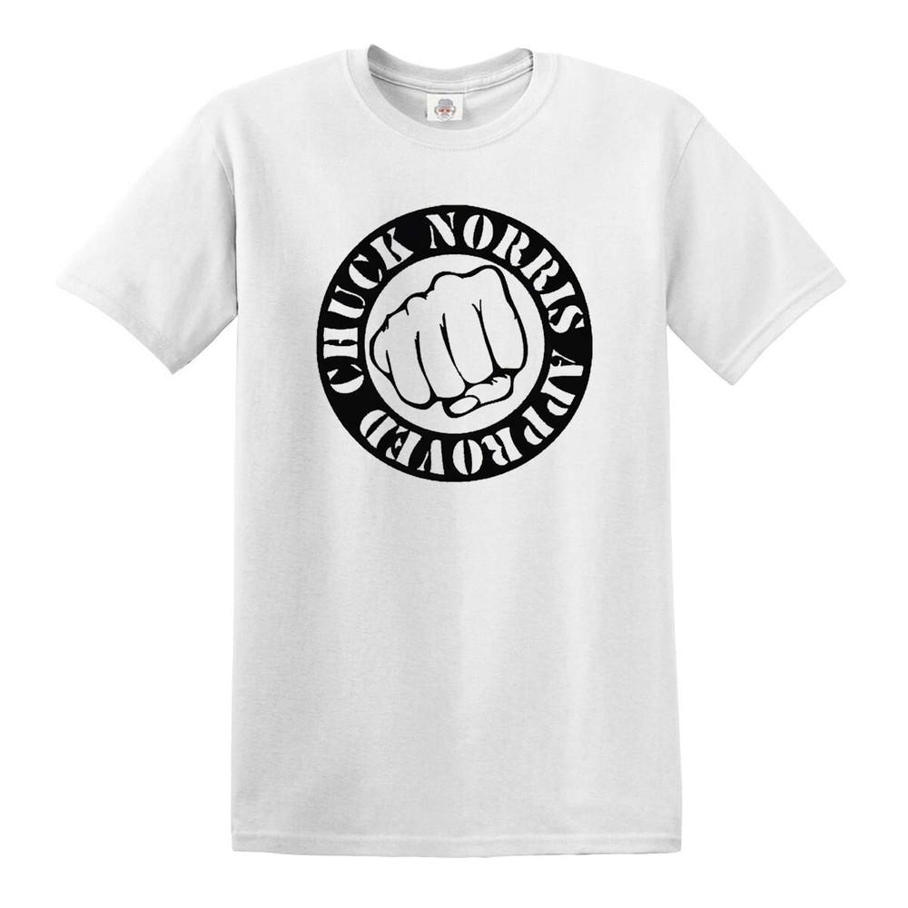 Chuck Norris Approved Tshirt Unisex Funny Martial Arts Mma Retro Design Tee Top