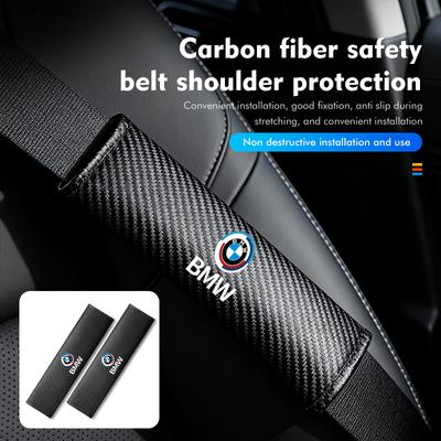 For BMW Car Seat Belt Cover Shoulder Protective Cushion Pad Auto Accessorie Performance M2 M3 M4 X1 X3 X4 X5 E87 X7 E91 G20