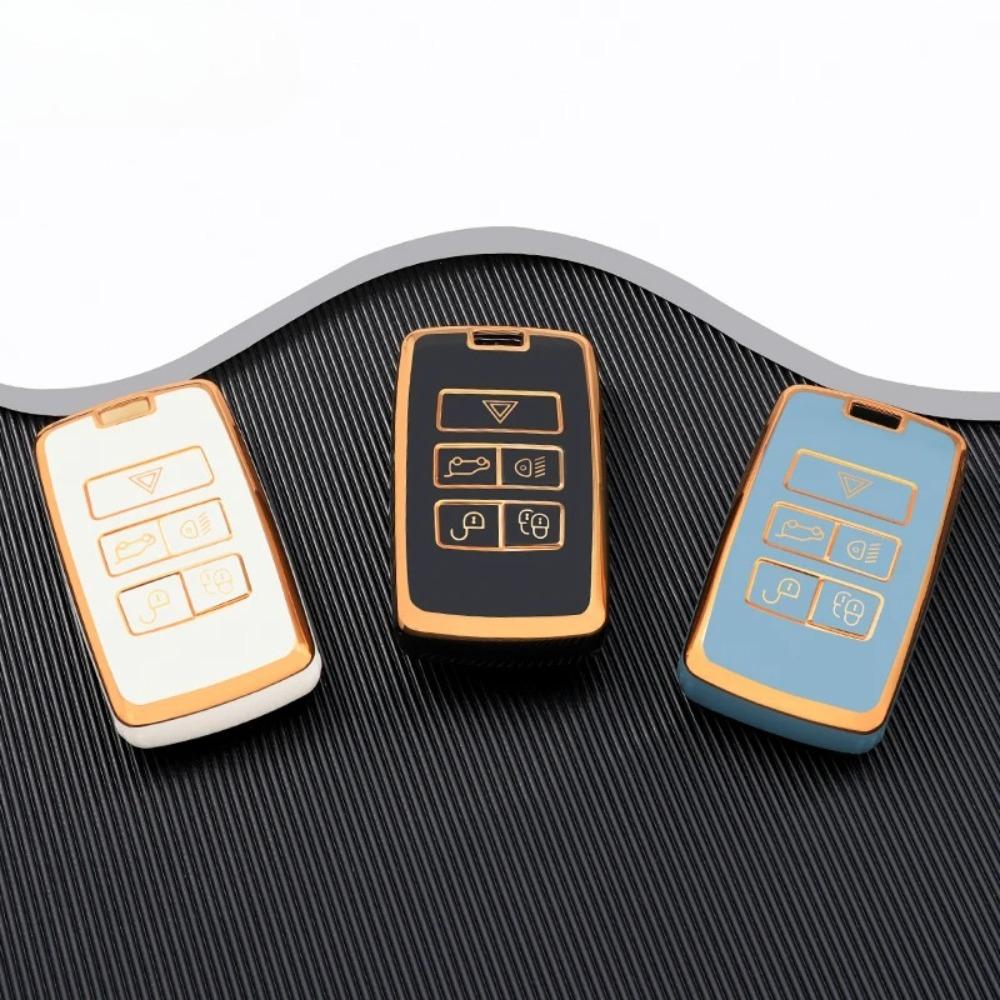 TPU Car Remote Key Case Cover Shell for Land Rover Range Rover Evoque Discovery Sport Velar for Jaguar XE E-PACE XF Accessories