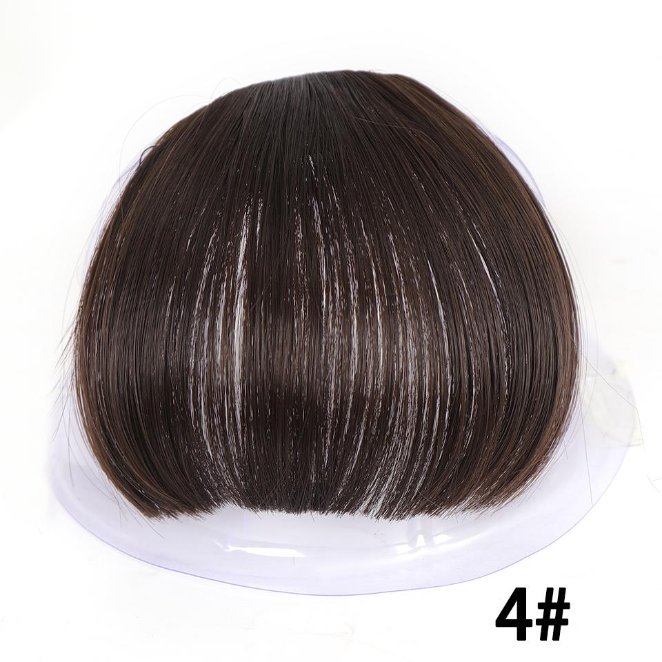 

Синтетическая челка для наращивания волос, накладная бахрома, натуральная заколка для волос для женщин, короткие накладные челки, заколки для волос черного цвета для девочек