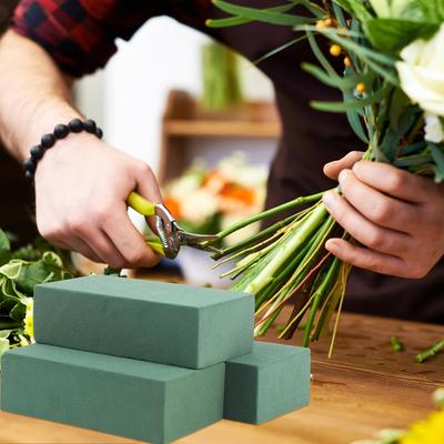 10 Stück Mini-Steckschaum Hochzeit Florist Spezial Blumensteckschaum DIY-Material für Hochzeitsstrauß Blumendekoration