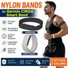 Νάιλον Ιμάντας Δικεφάλου για Garmin CIRQA Smart Band ελαφρύ Ρυθμιζόμενος Αεριζόμενος Αθλητικός Ανταλλακτικός Ιμάντας Καρπού για Garmin CIRQA