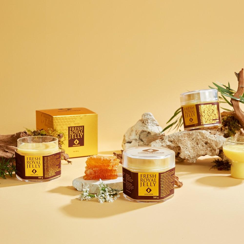 Honey & Herb Officially Imported Thailand CHP Royal Jelly (Fresh Royal Jelly) 500g 2 Pcs