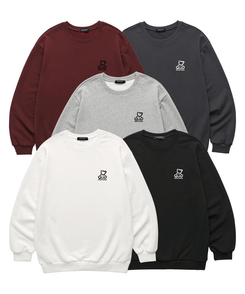 Ujeu Teddy Bear Sweatshirt (Dls011) White (Type B)