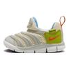 Nike Dynamo Free TD Synthetic Leather Comfortable Versatile Non-Slip Low-Top Shoes Baby Shoes Gray Green FN3693-180