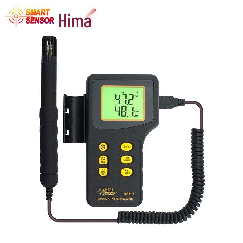 Smart Sensor AR847 Industrial Digital Temperature and Humidity Meter