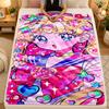Flannel BlanketSailor Moon Warm Soft Throw Blanket for Indoor Sofa Bed Living Room Use
