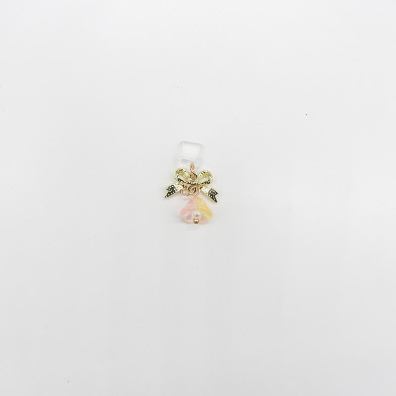 Lily of the Valley Cartoon Bow Type-C Phone Dust Plug