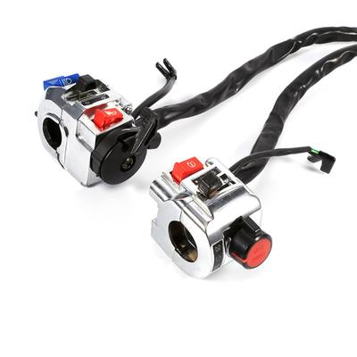 1 paar Aluminium Motorrad 7/8 Zoll 22mm Universal Lenker Control Horn Blinker Licht Starten Schalter Für Honda
