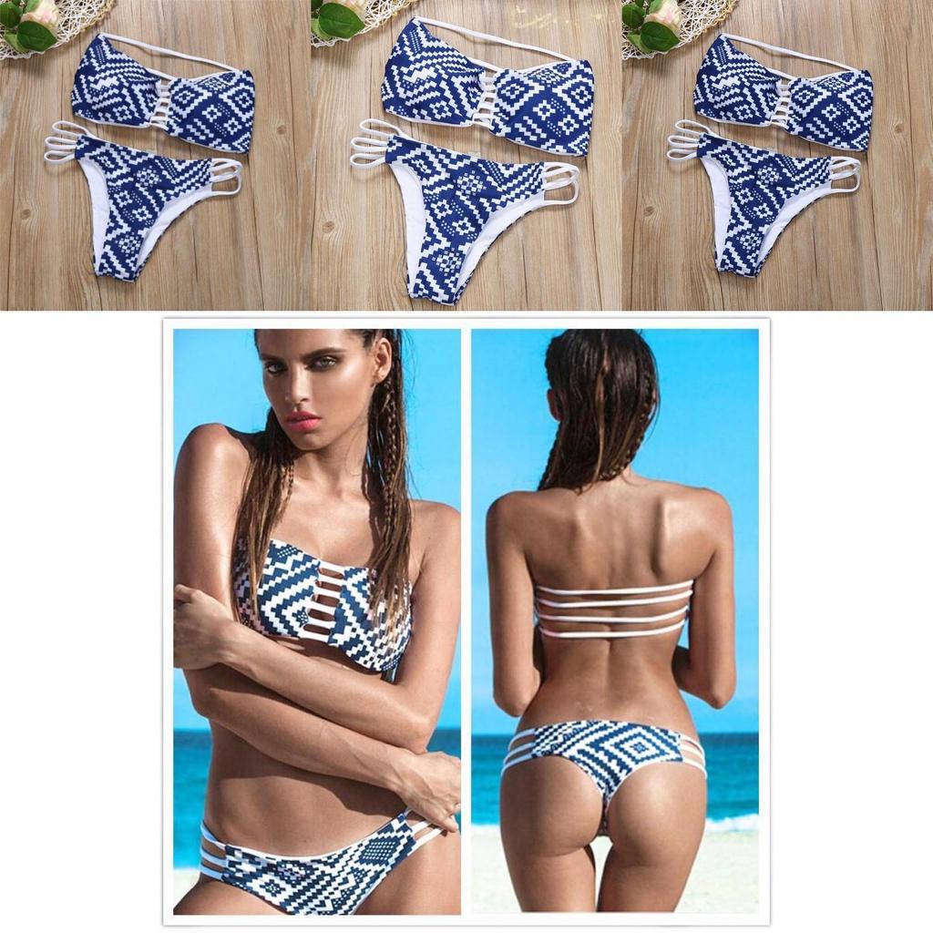 Premium Quality Women's Sexy Bikini Push-up Padded Bra Swimsuit Beach Set Swimwear