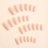 Medium Length French Fake Nails Wearable Manicure Press on Nails Waterproof Nail Tips  Girl