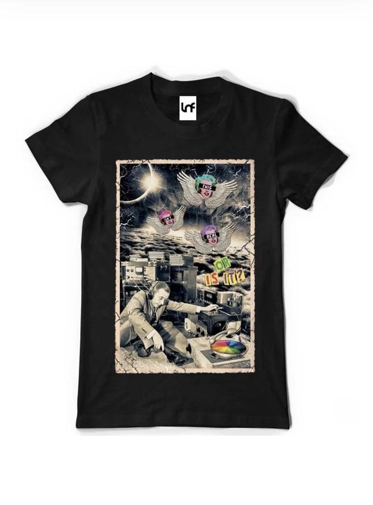 This IsnT Real Or Is It Graphic Tee Unisex Black TShirt (Sb008) S