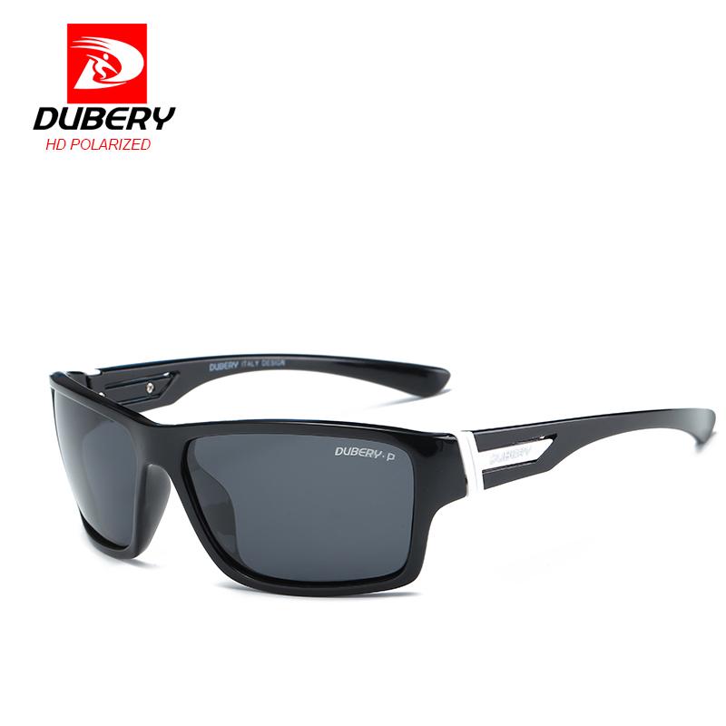 DUBERY Hot Style Sports Riding Sunglasses for Men and Women High Definition Polarized Driving Sunglasses D2071 Polarized Sunglasses