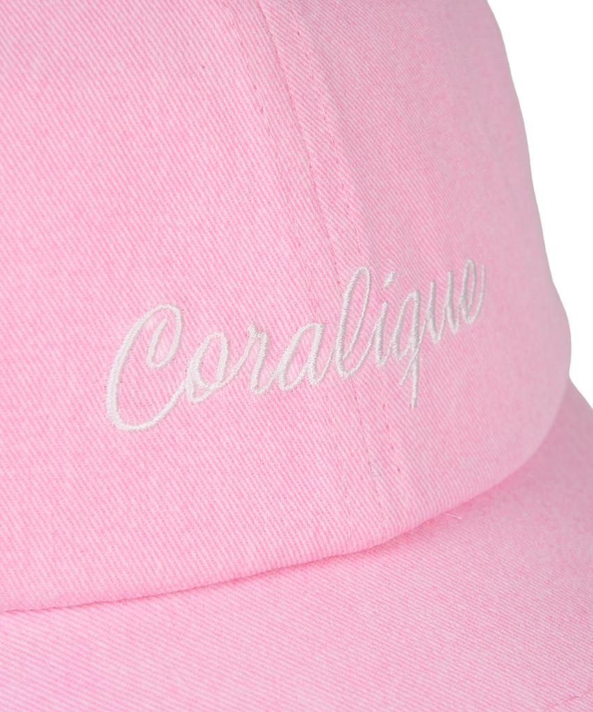 Kolallikeu Signature Pigment Ball Cap Pink