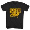 SUPERHEAVEN Salamander T-Shirt Sommer Herren Damen Kleidung Kurzarm Baumwoll-T-Shirt Rockband Hip Hop Streetwear Druckshirt