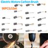 90PCS/1Set Carbon Motor Brushes Electric Motors Carbon Brush 18 Different Models Electric Motor Carbon Brushes for Power Tools