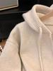 Cozy Hooded Zipper Cardigan: Women's Knitted Autumn/Winter Age-Reducing Sweater 2025