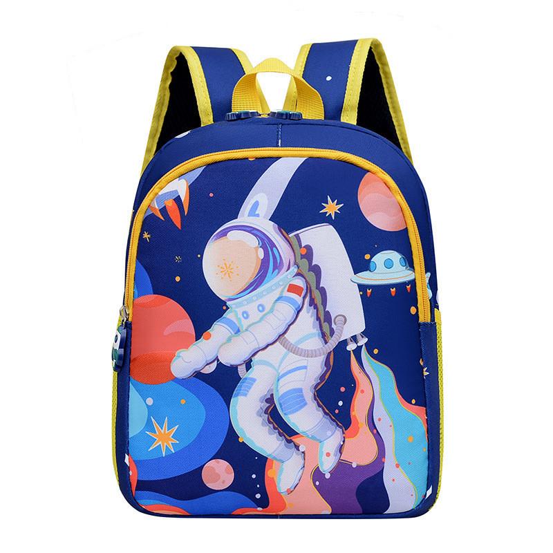 

Delightful Cartoon Backpack For Preschoolers Lightweight And Durable темно-синього кольору