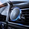 Retractable USB C Cable Magnetic Wireless Charger Magnetic Cooling Car Phone Mount  Air Vent Mount