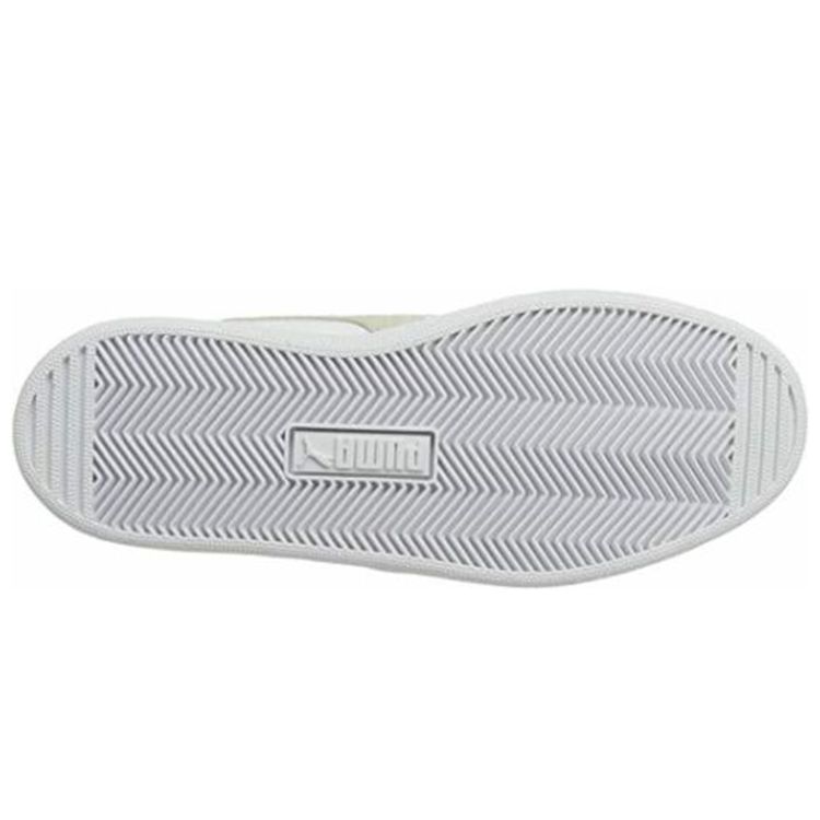 Puma Mid Leather Fur Lined Comfortable Casual Warm Thickened Durable High Top Sneakers Unisex Sneakers White 364977-02