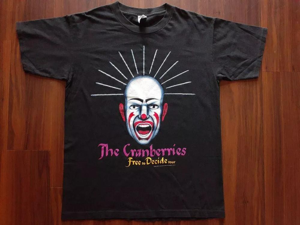 The Cranberries Free to Decide tour 90s USA Vintage T-shirt IM0613 Unisex T-Shirt XXXXL