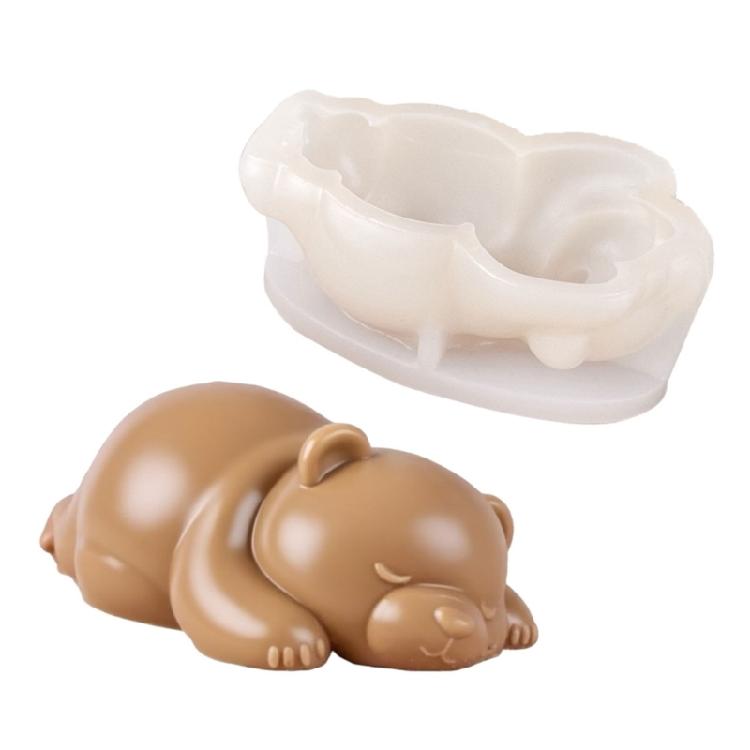 

Efficient Ice Cubes Molds Food Safe Silicone With Lovely Bear Shape For Cocktails Dessert Presentation 1