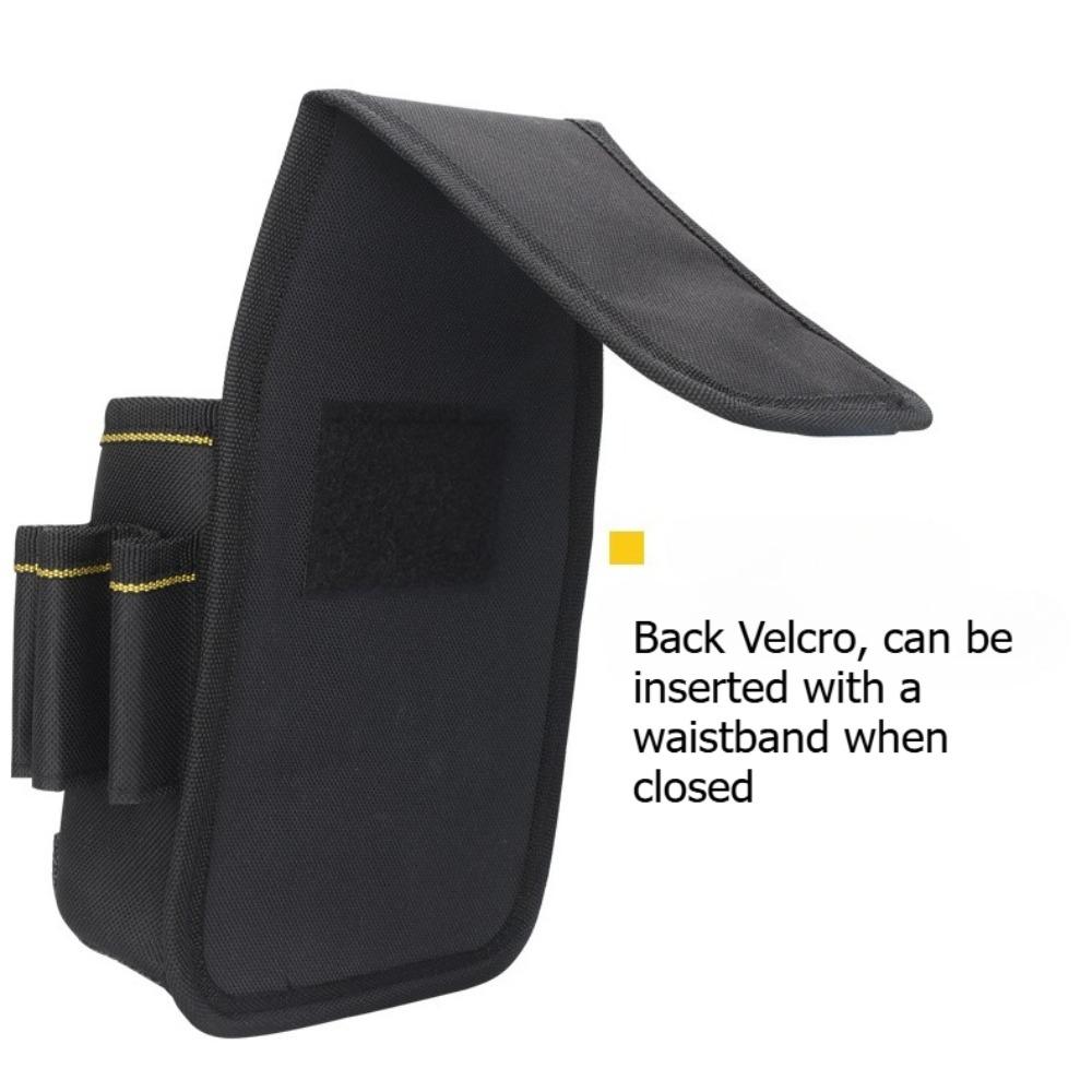 Torba biodrowa na narzędzia, wielofunkcyjna, torba na narzędzia do napraw, mały rozmiar, płótno, pas elektryka, zestaw narzędzi, na place budowy