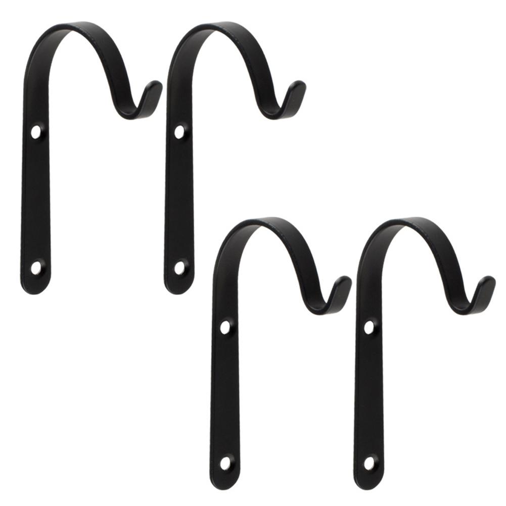 4PCS Plant Bracket 70mmx42mmx9mm Black White Hanging