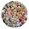10/30/50pcs Hot Anime One Piece Stickers Luffy Zoro Nami Cartoon Decals Motorcycle Phone Helmet Laptop Cool Graffiti Sticker Toy