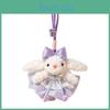 Kaninøre Hengende Plysjleke Myk Fylt Dukke Ryggsekk Anheng Gave Nøkkelring