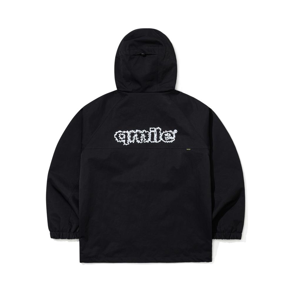 Qmile 263 Hooded Training Jacket Black