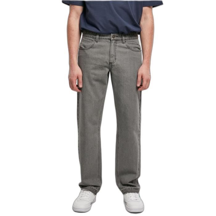 Jeans coupe ample Urban Classics Open Edge - midgrey - 30