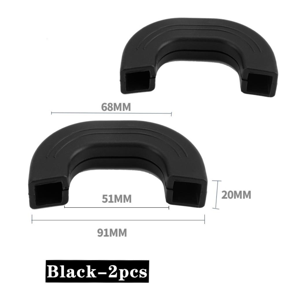 2pcs Silicone Pot Handle Cover Anti-Scald Non-Slip Pot Handle Grip Cover Pot Handle Grip Sleeve Frying Cast Iron Skillet Pan